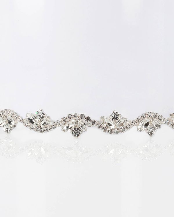 9LT07DIAD0P - Bridal headband. Made with beadwork.MB Accessories design. 1
